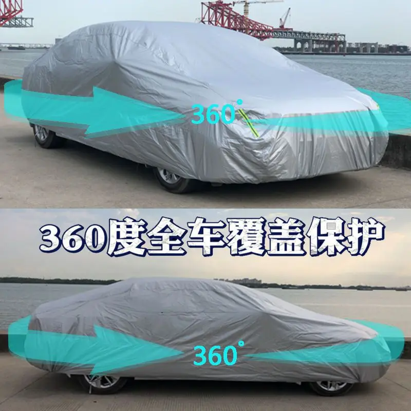 ملابس السيارات الأوتوماتيكية بالكامل، تخزين ذكي للتحكم عن بعد قابل للطي، مضاد للتجمد والمطر والثلج مع القطن #6