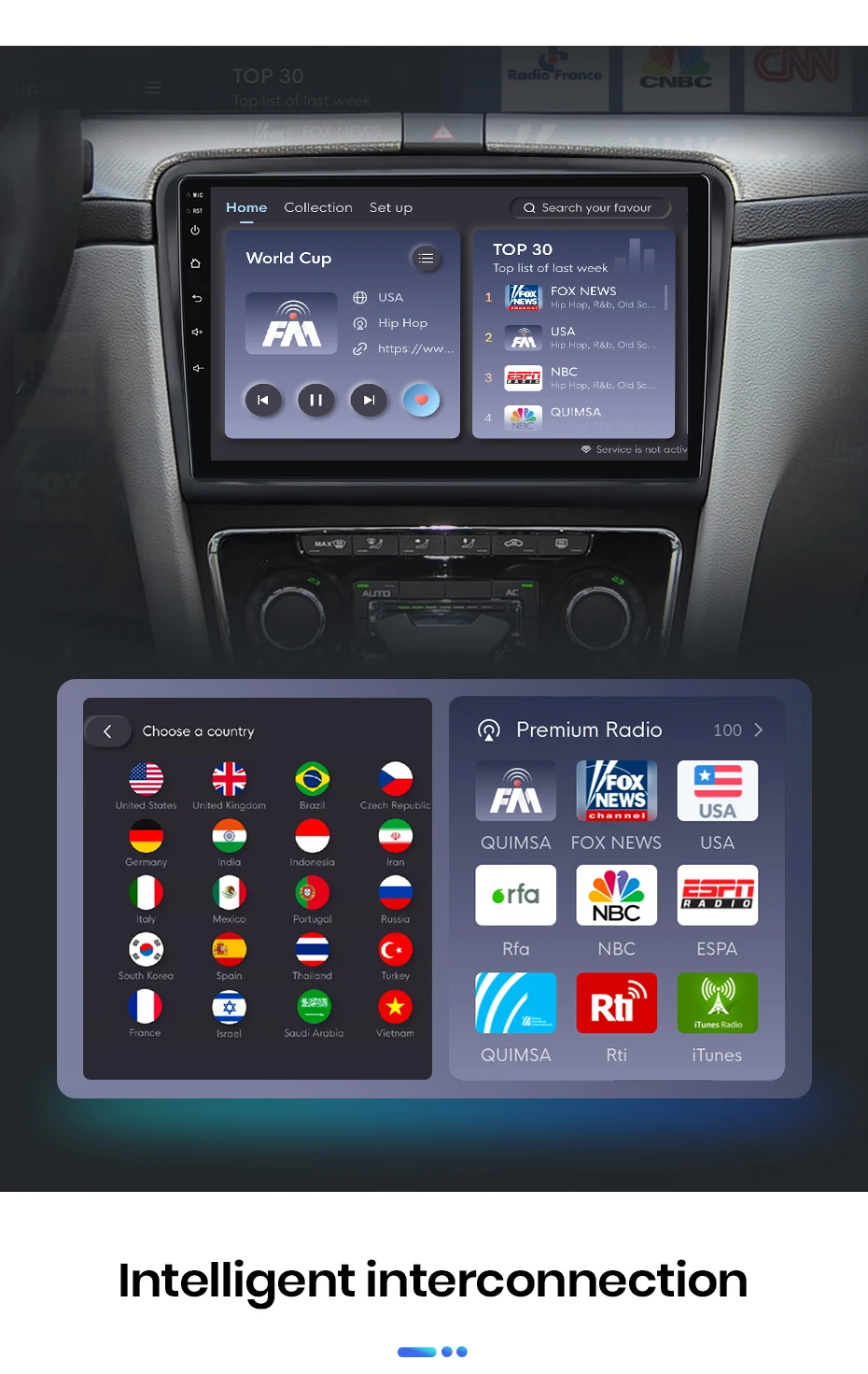 Junsun Autoradio für Skoda Superb 2 2008-2015 mit CarPlay, Android Auto, FM, RDS, DSP, BT, GPS-Navigation, Lenkradfernbedienung, HD IPS Touchscreen, Plug & Play Multimedia-Player, Freisprechfunktion, Original-Autostil-Haupteinheit – Detail 11
