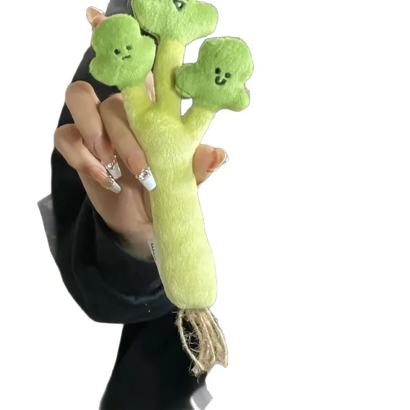 1p engraçado ins vento bonito coentro alho milho simulação boneca de pelúcia criativo vegetal mochila pingente chaveiro brinquedo presente do feriado