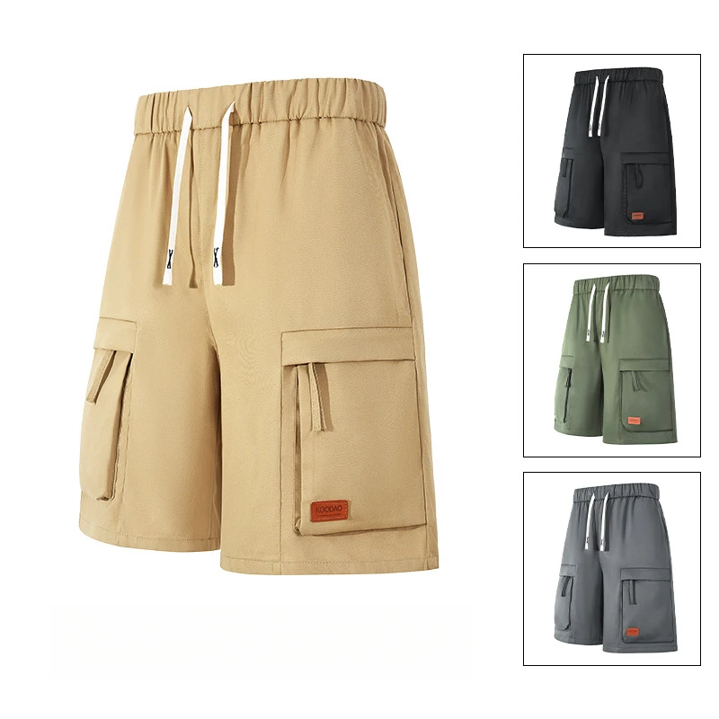 

Working Shorts for Summer Thin New Sports Men's Versatile Five-point Pants Camo Work Workwear Cargo Mens Camouflage Fishing Male