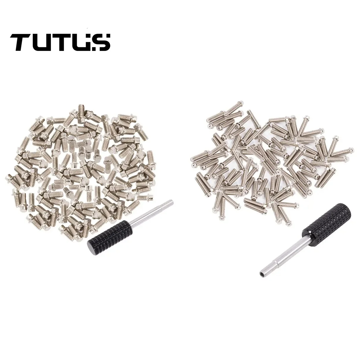 100pcs M2 M3 Steel Scale Beadlock Ring Screws For 1/10 RC Crawler Car TRX4 Axial SCX10 AXI03007 VS4-10 LCG 1.9'' 2.2'' Wheel Rim