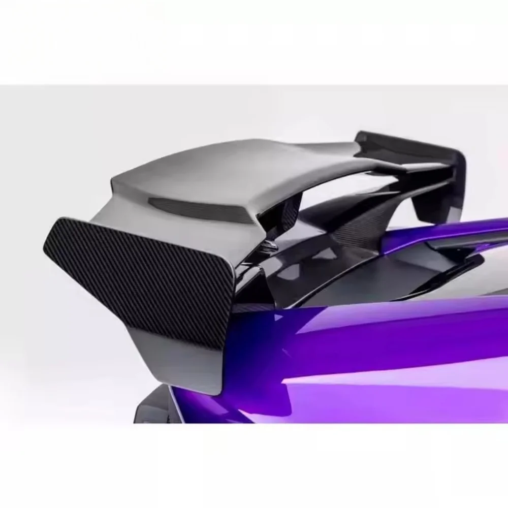 

EVO SV Style Высококачественный сухой автомобильный задний спойлер из углеродного волокна для Lamborghini LP580 LP610 Обновление и модификация