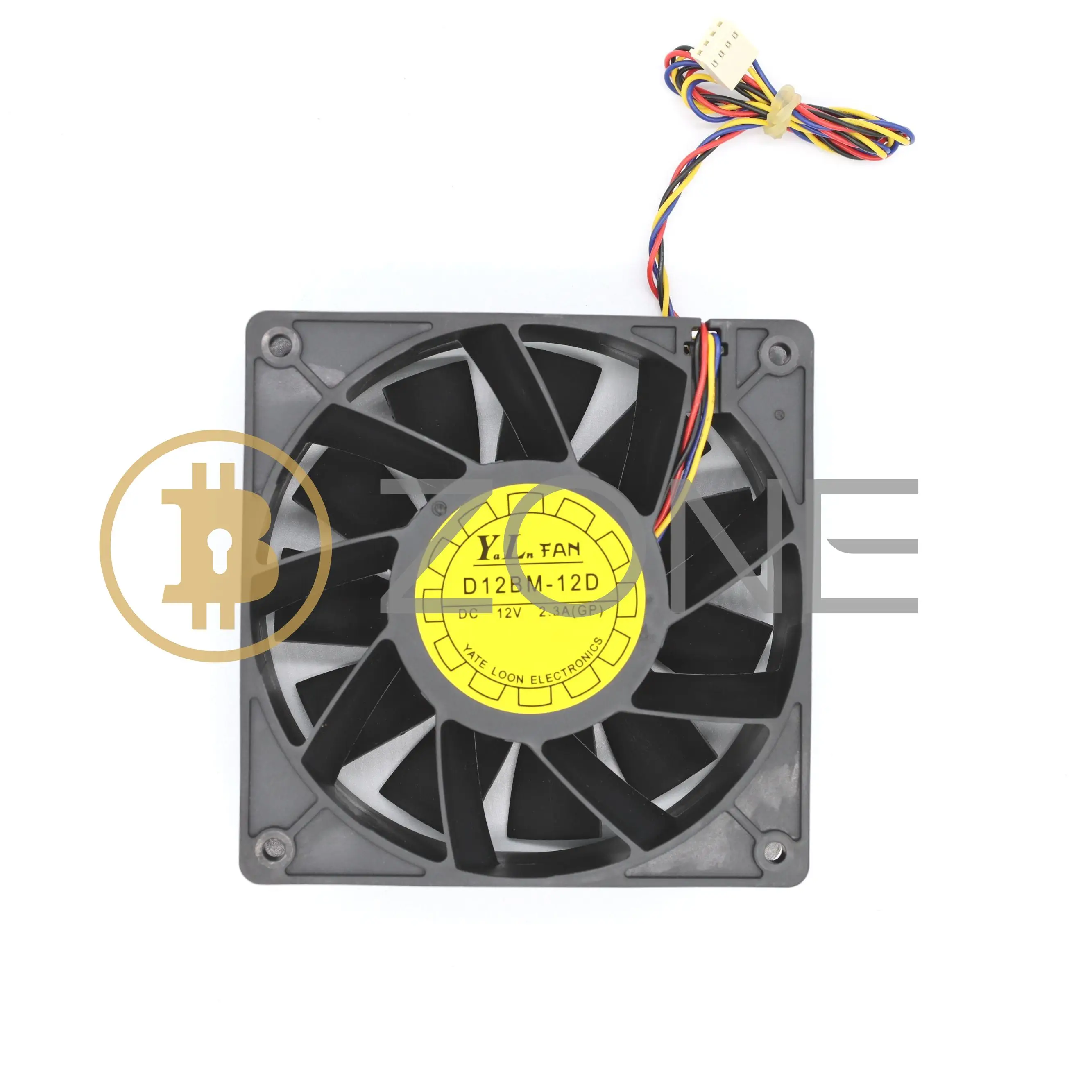 D12BM-12D 4PIN 12V 2.3A 12CM ventola di raffreddamento ad alta velocità DC Brushless Suitbale per Bitmain Antminer L7 D7 S19 S17 T17 L3 S9 S7 Miner