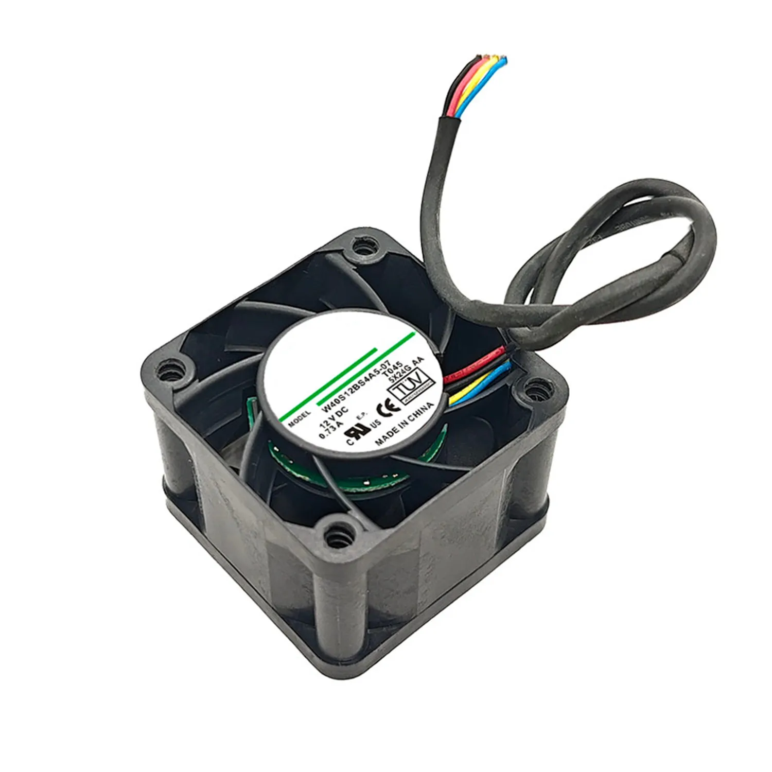 W40S12BS4A5-07 4cm 4028 Fan 12V 0.73A 40MM 40*40*28MM 4-Wire Cooling Fan