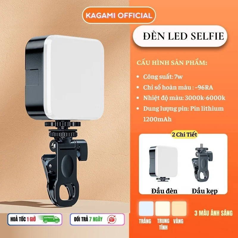 

Кольцевой держатель для мобильного телефона, портативная мини-светодиодная видеокамера, ночная лампа 6000k, совместимая с различными устройствами для телефона