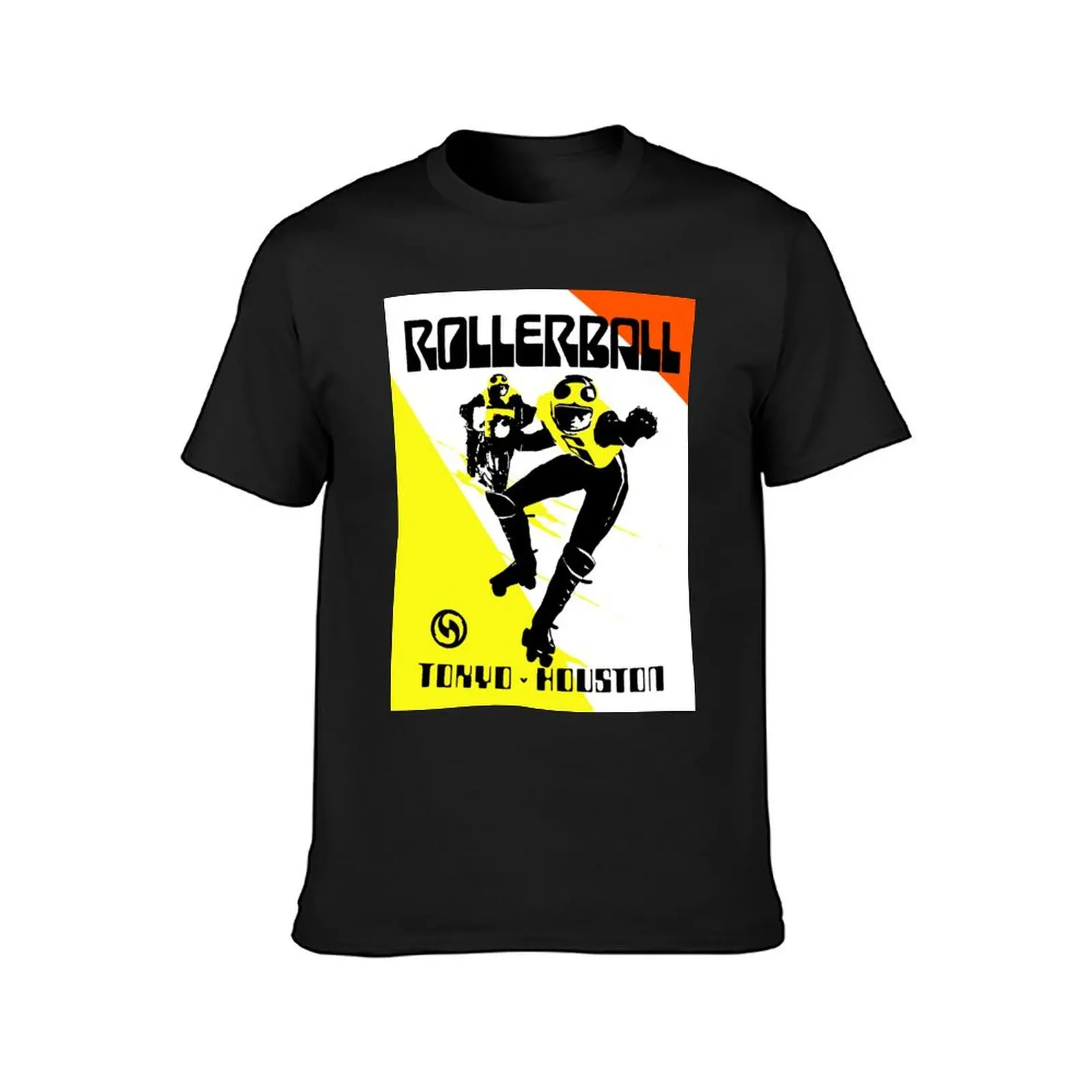 ROLLERBALL TOKYO HOUSTON T-Shirt sports fans for a boy summer tops Men's t-shirt