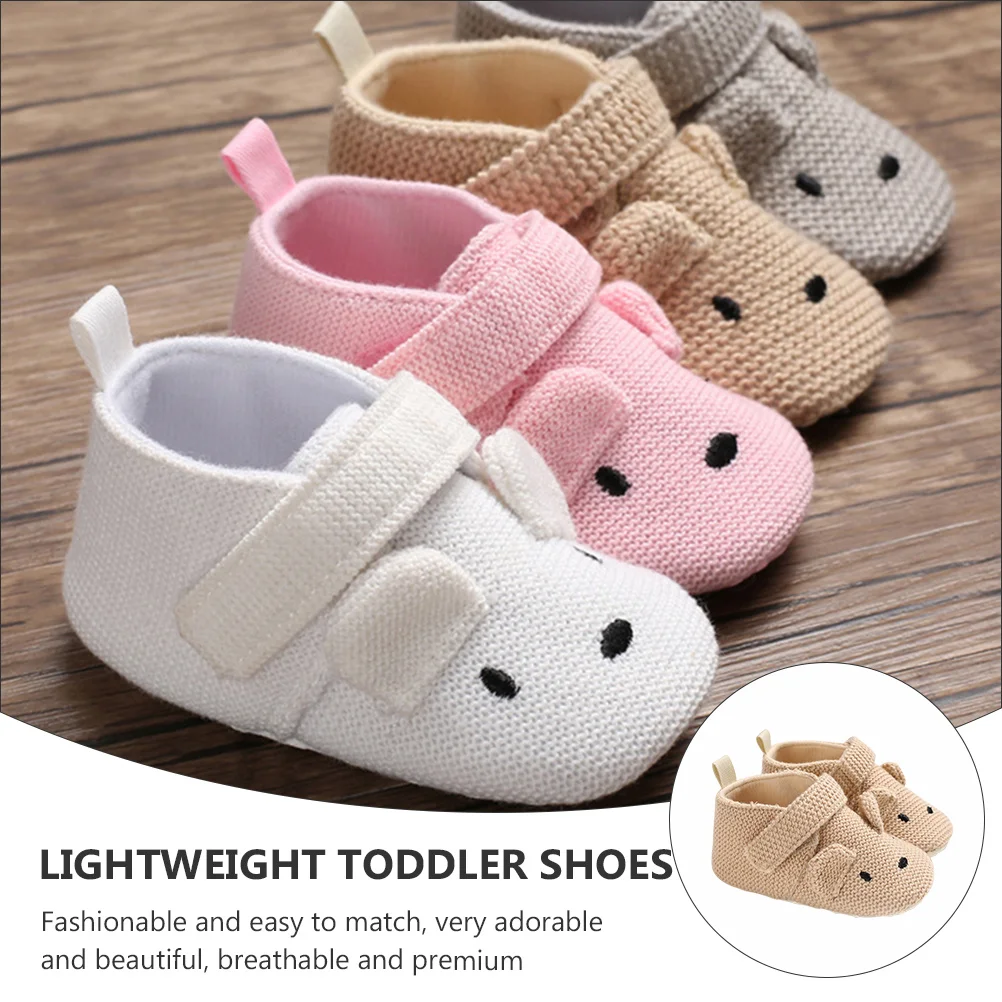 

1Pair Baby Cloth Shoes Breathable Design Keep Feet Warm Dry Comfortable Indoor Toddler Footwear Infant Walking Shoes