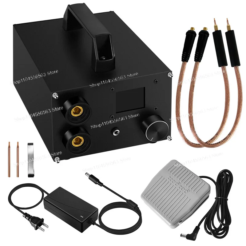 capacitor digital display spot welding machine, hand-held portable nickel belt with a full set of high-power handheld