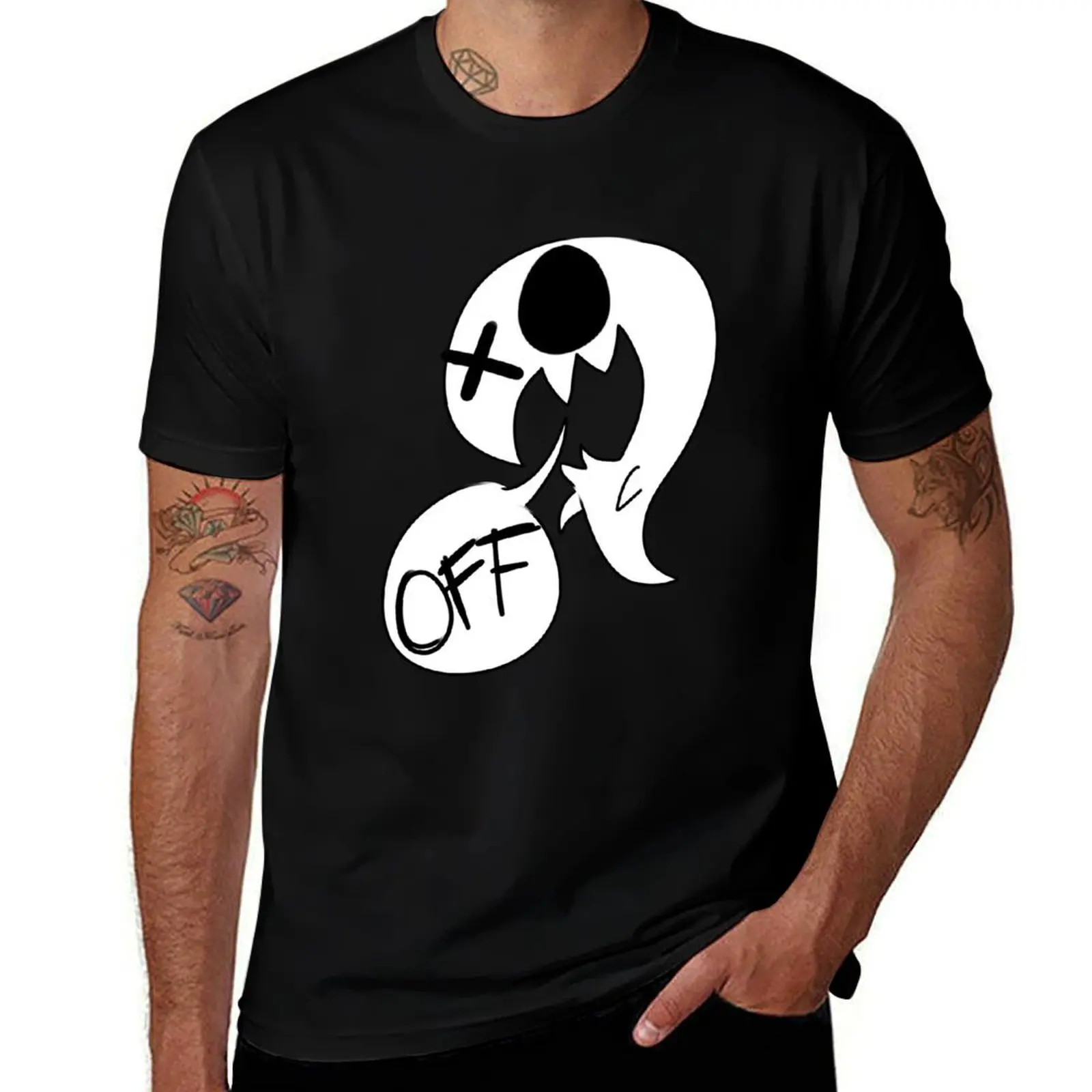 

OFF by Mortis Ghost - GHOST T-Shirt designer shirts tees Luxury man plain black t shirts men