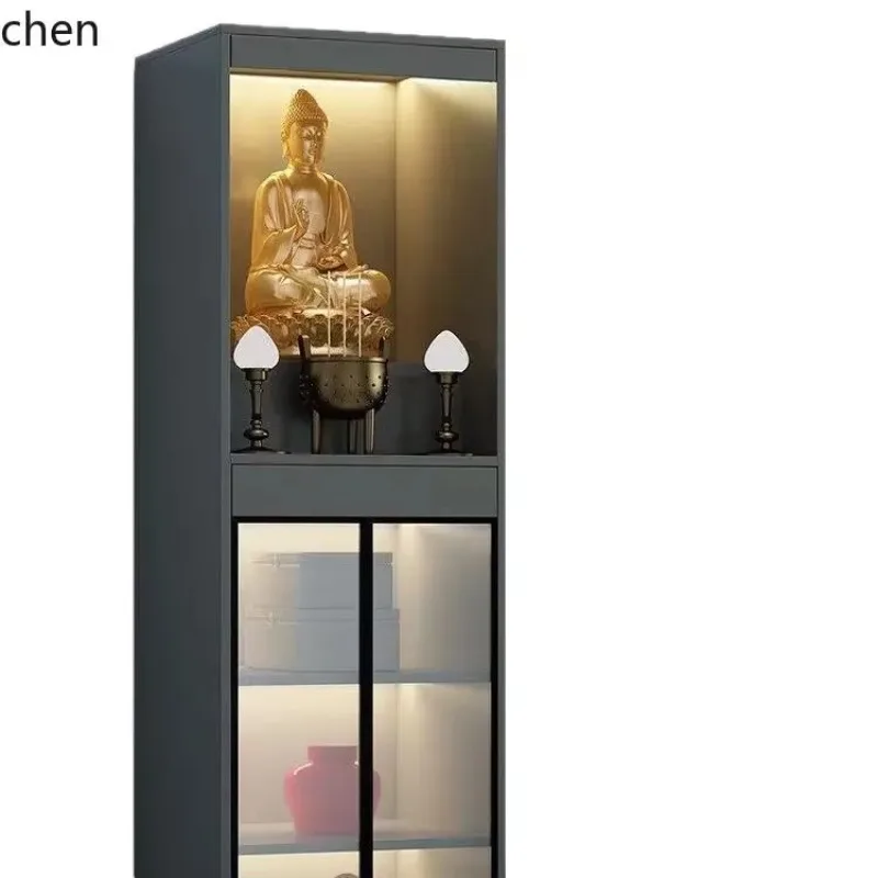 FG-29  Altar Shrine Cabinet Home Use Modern Lig Luxury Offering Table Economical Buddha Altar Cabinet