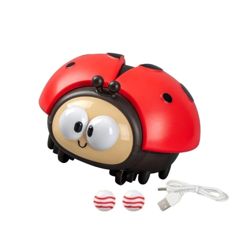 97BC Whimsical Ladybugs Design Ball Propulsion Device Interactive Motor Skill Builder For Children