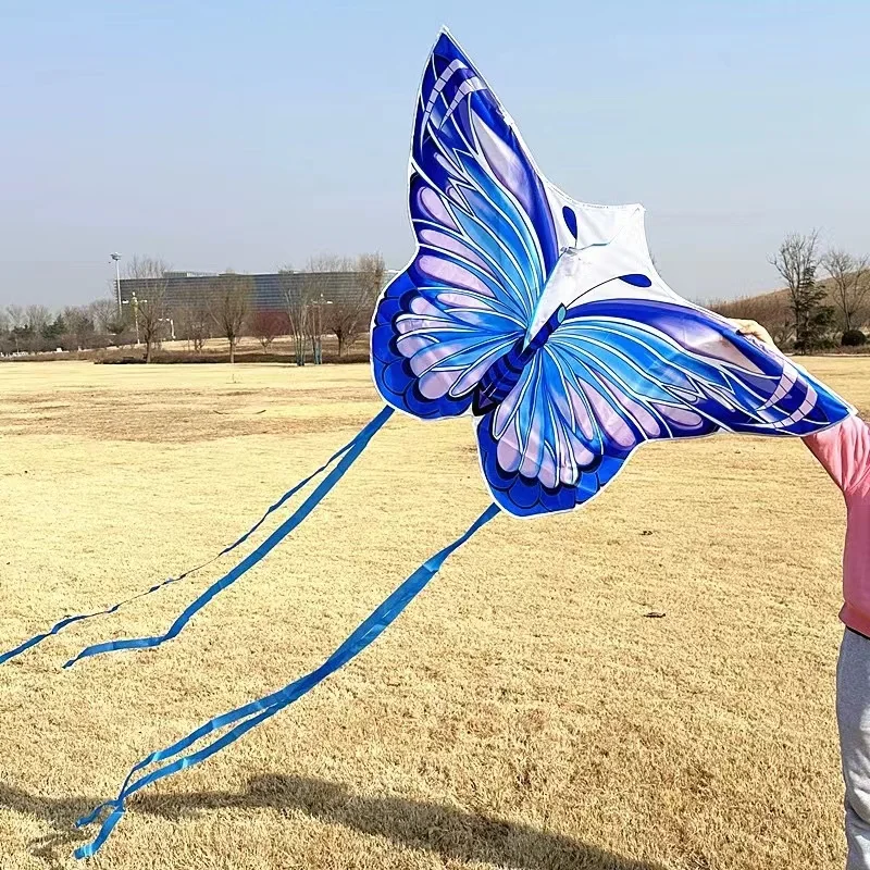 Cometas de mariposas voladoras para niños, Juguetes Divertidos, juego al aire libre, latawiec dla dzieci drachenfliegen flugdrachen fun, envío gratis