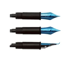 Hongdian Vulpen Penpunten Zwart/Zilver/Blauw Reserve Penpunten Voor Hongdian Zwart Bos/6013 Pennen Originele ef/F/Gebogen 2Pcs/3Pcs
