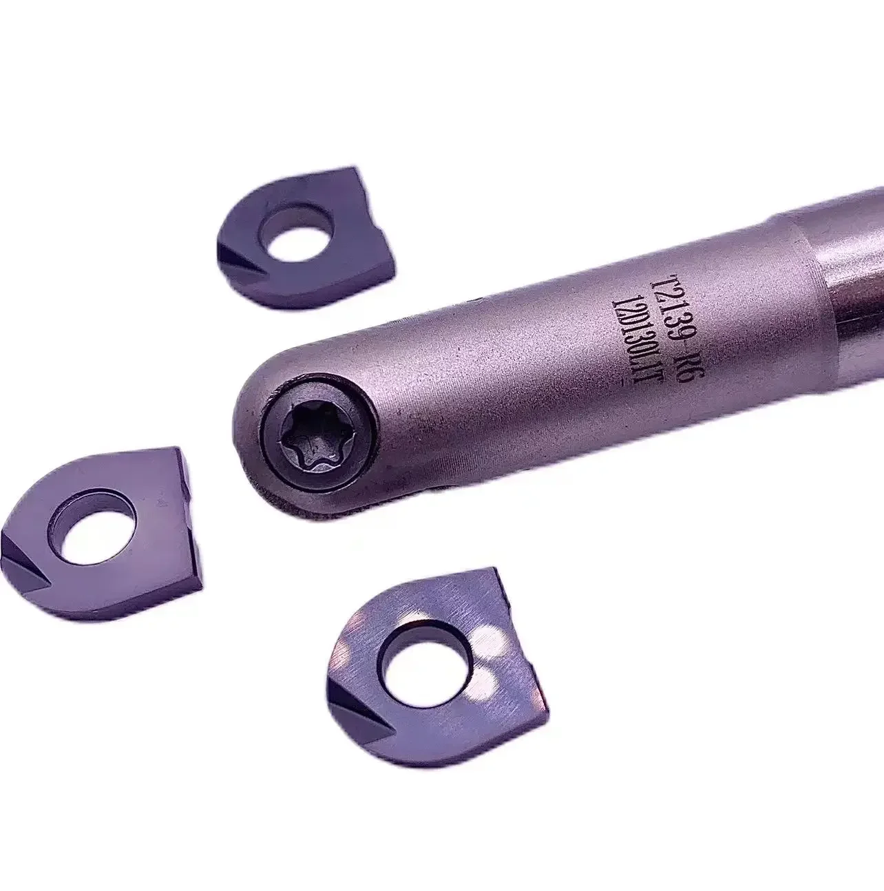 

High Quality T2139-R6-C12-130-1T P3200-D12R6 T2139 Series Indexable Ball Nose Milling Cutter Spherical Precision End Mill