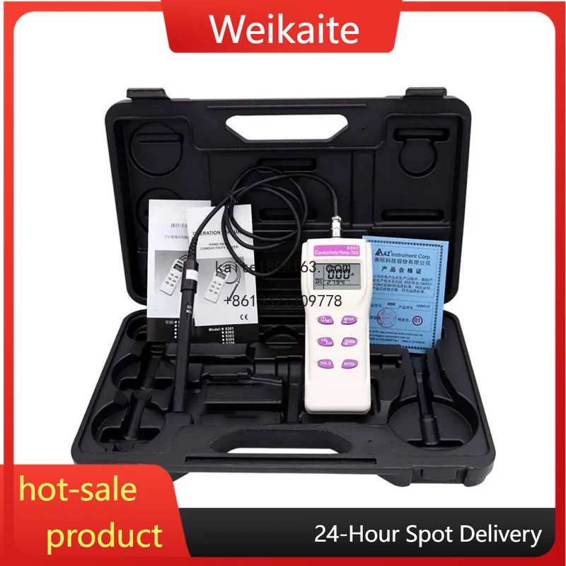 

AZ8306 Digital Portable Conductivity Water for Test Pen COND TDS Detector/Salinity Meter 1-Year Warranty Electronic 220V