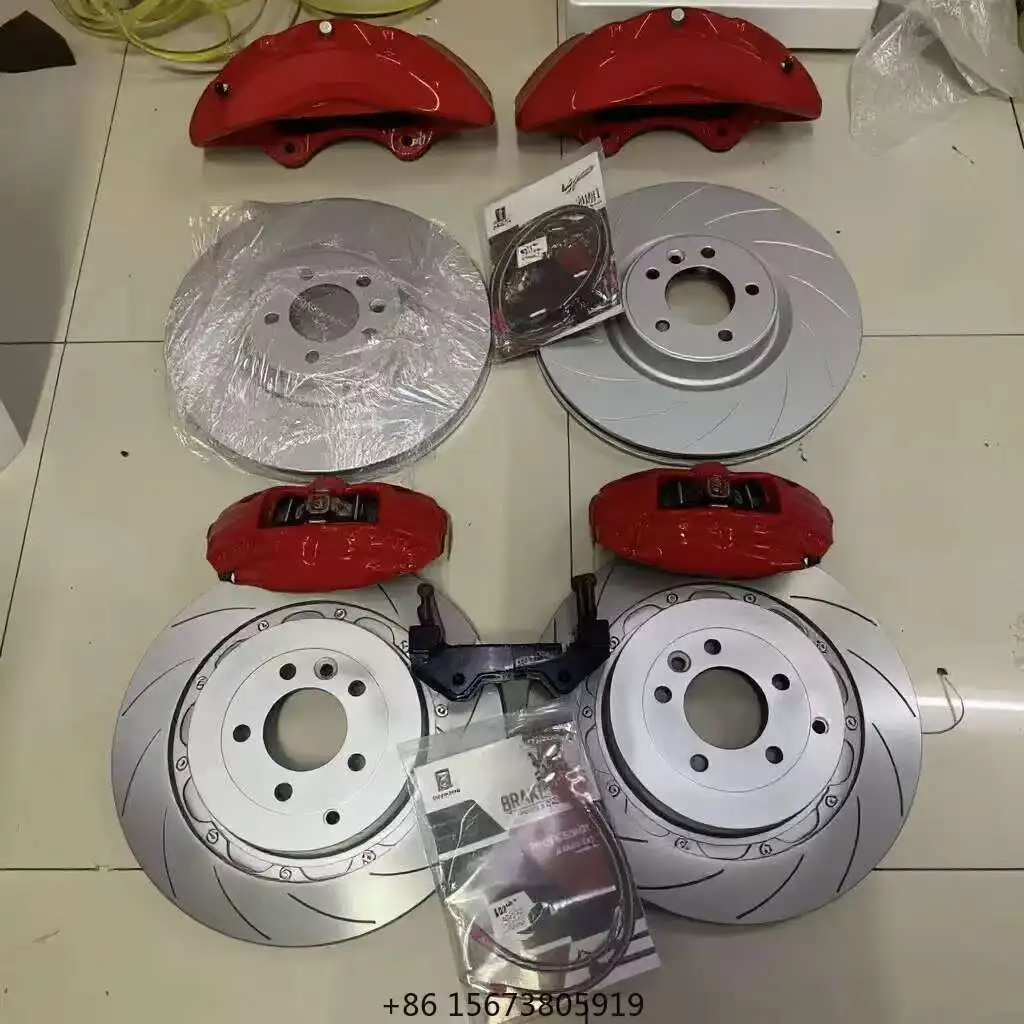 

Custom Front Six Rear Four Caliper Set for Evoque Defender Pulse Tracker QX60 QX50
