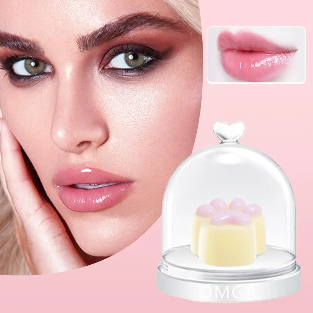 

Cat Paw Color Changing Lip Gloss Nature Long Lasting Moisturizing Care Fade Lines Makeup Lip Balm Lip Cosmetics Jelly Lip U1U0