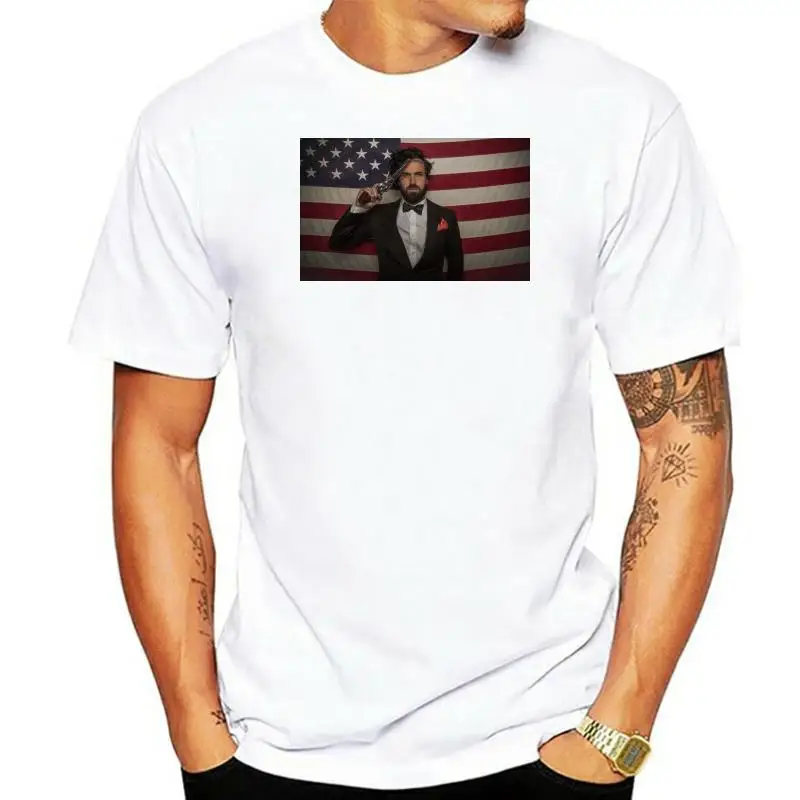 Yelawolf Slumerican American Hip Hop Men's White T-Shirt Size S-3XL