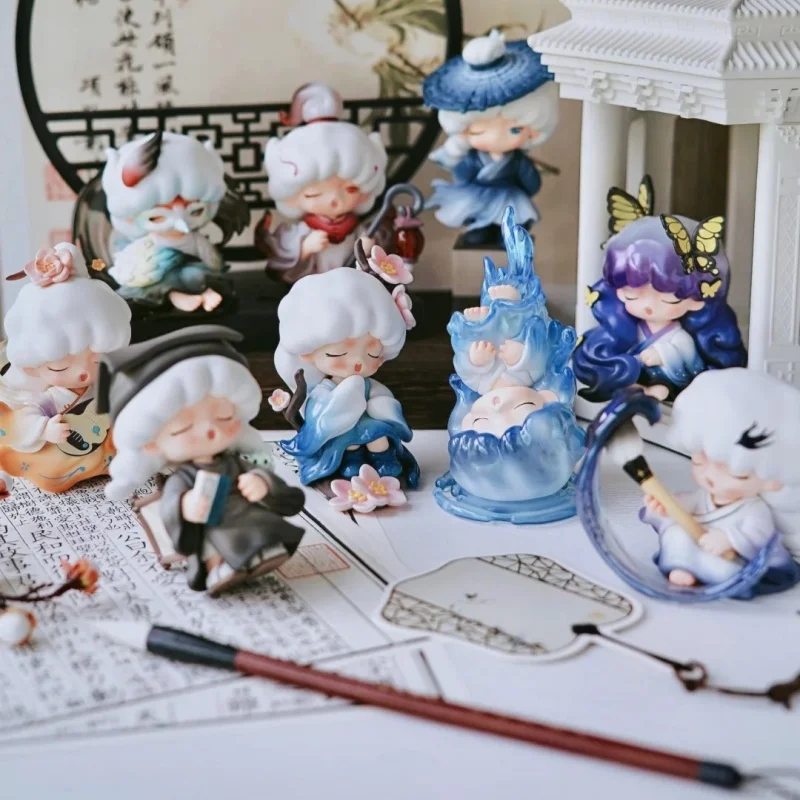 

Yuqi Chaole Yumo Yunmeng Zhiyi Series Blind Box Handmade Trendy Toy Ornament Peripheral Gifts For Friends Holiday Gifts