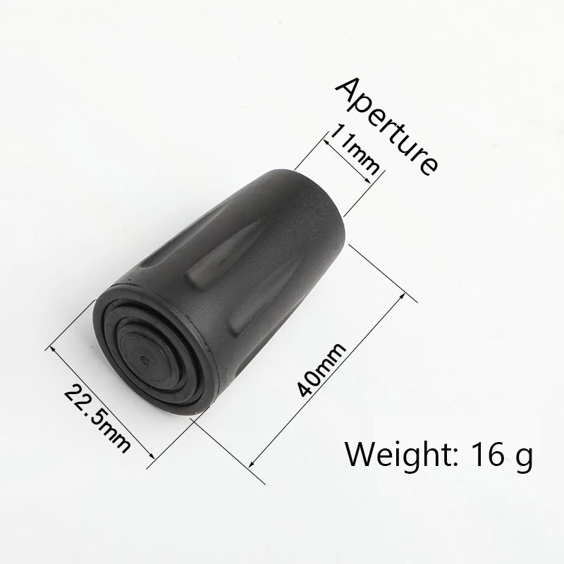 1Pcs Trekking Outdoor Pole Nordic Camp Hike Walk Stick Cane Climb Replacement Alpenstock Protector Cap Tip Rubber