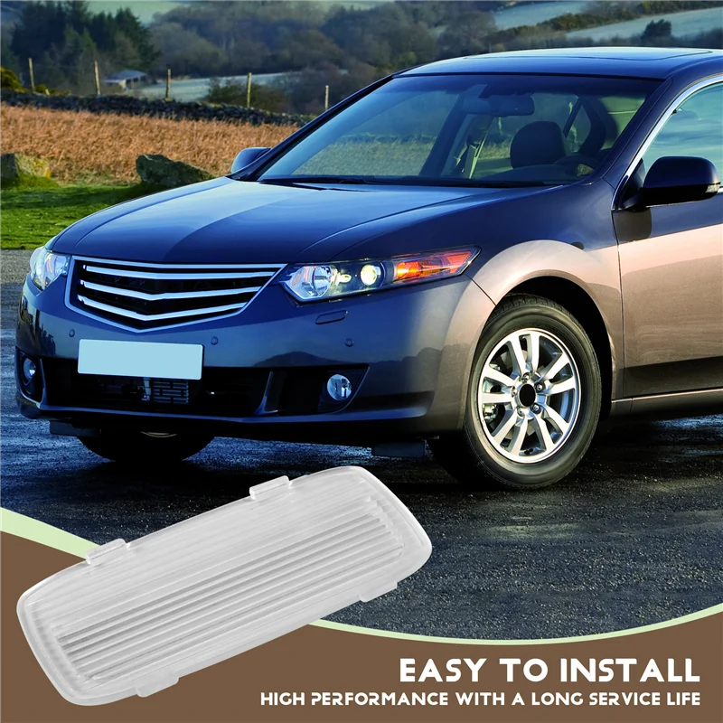 혼다 어코드 TSX TL 2004-2008 34261-SDA-A01 용 정밀 자동차 도어 예의 빛 렌즈 커버