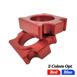 Motorcycle CNC Rear Chain Adjuster Axle Blocks For HONDA CRF250R CRF450R CRF250X CRF450X CRF250RX CRF450RX CR 125 250 CRF X R RX