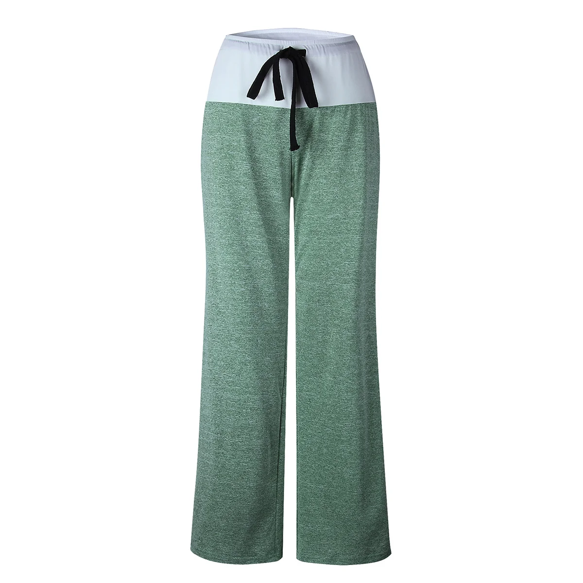 

Womens Yoga Pilates Long Sports Pants Cotton Quick Dry Size S Light Green Harem Loose Trousers Loose Pants