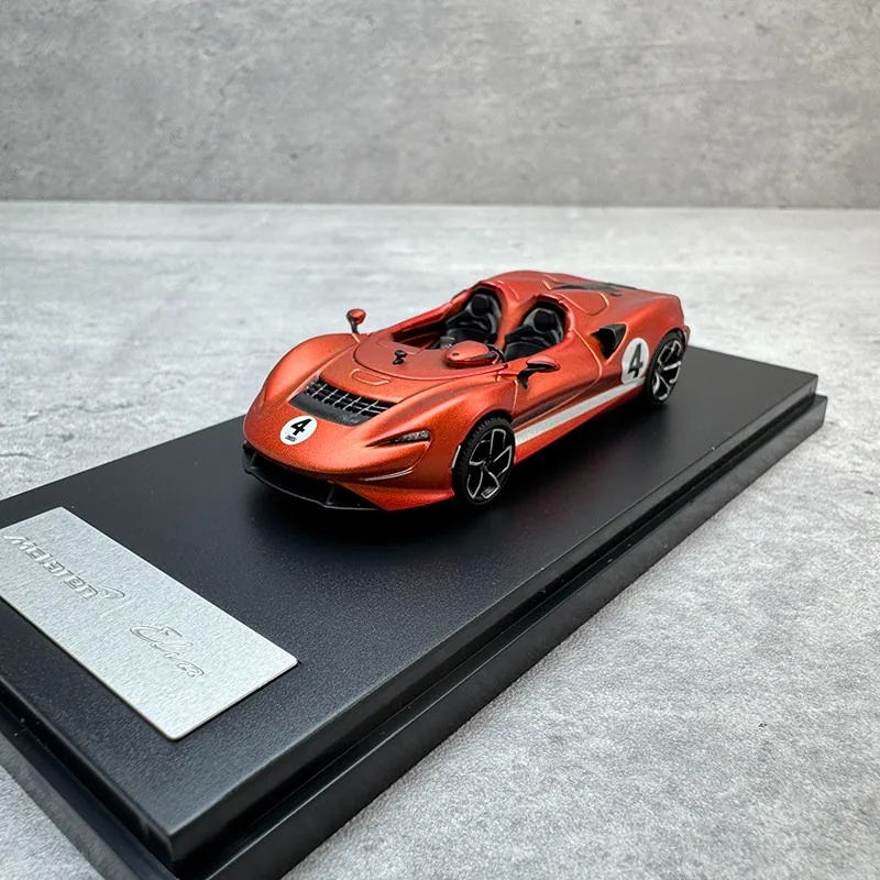 LCD 1:64 alloy McLaren McLaren ELVA open-top miniature car model - children's gift, adult decorative item, male gift