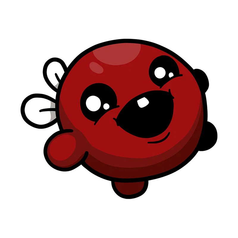 The Binding of Isaac Car Stickers Simple Sunscreen Decals Creative Bumper Window Decor Car Label Motorcycle Toolbox Vinyl Decals image 4