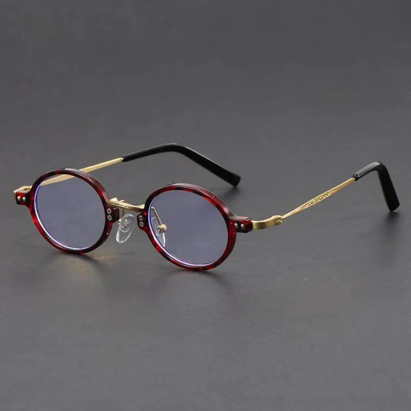 

Vintage Round blue light blocking glasses Man Outdoor Shades Driving Women Designer Trendy UV400 Ultra lightweight accessories