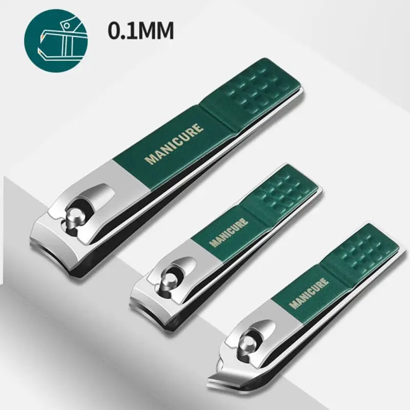 Juego de manicura verde de 9 Uds con Funda de cuero, kits de herramientas profesionales para el cuidado de los pies y la cara, cortaúñas de acero inoxidable, regalo para uñas