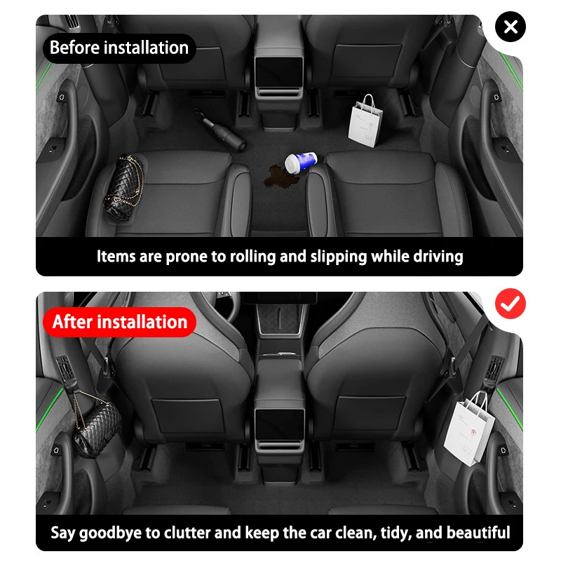 For Tesla Model YL Launch 2026 Rear Air Conditioning Vent Hook Rear Air Conditioning Vent Grille Automotive Interior Accessories