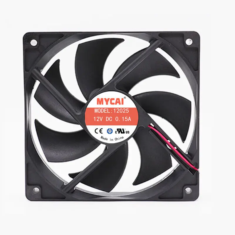 ventola assiale 120x120x25mm 120mm 12025 5V 12V 24V server pc Ventola di raffreddamento per computer