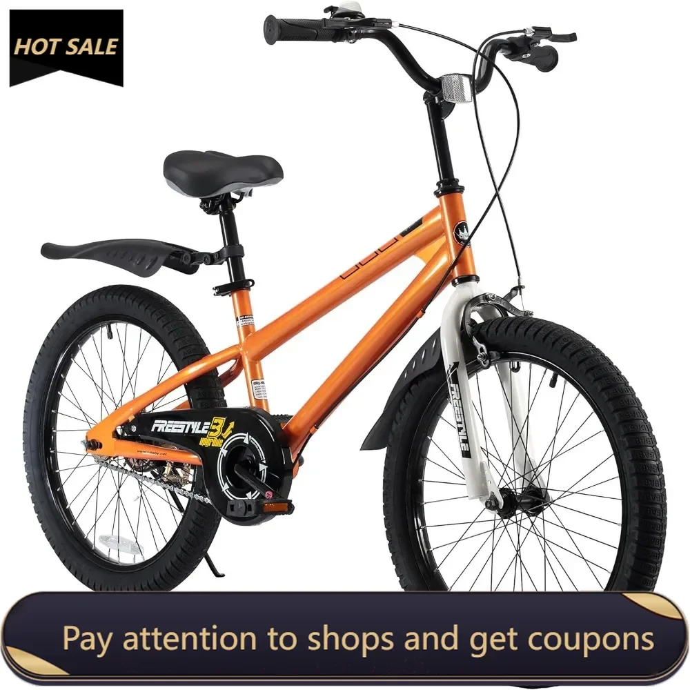 

Freestyle Kids Bike 2 Hand Brakes 12 14 16 18 20 Inch Children's Bicycle for Boys Girls Age 3-12 Years Freight free