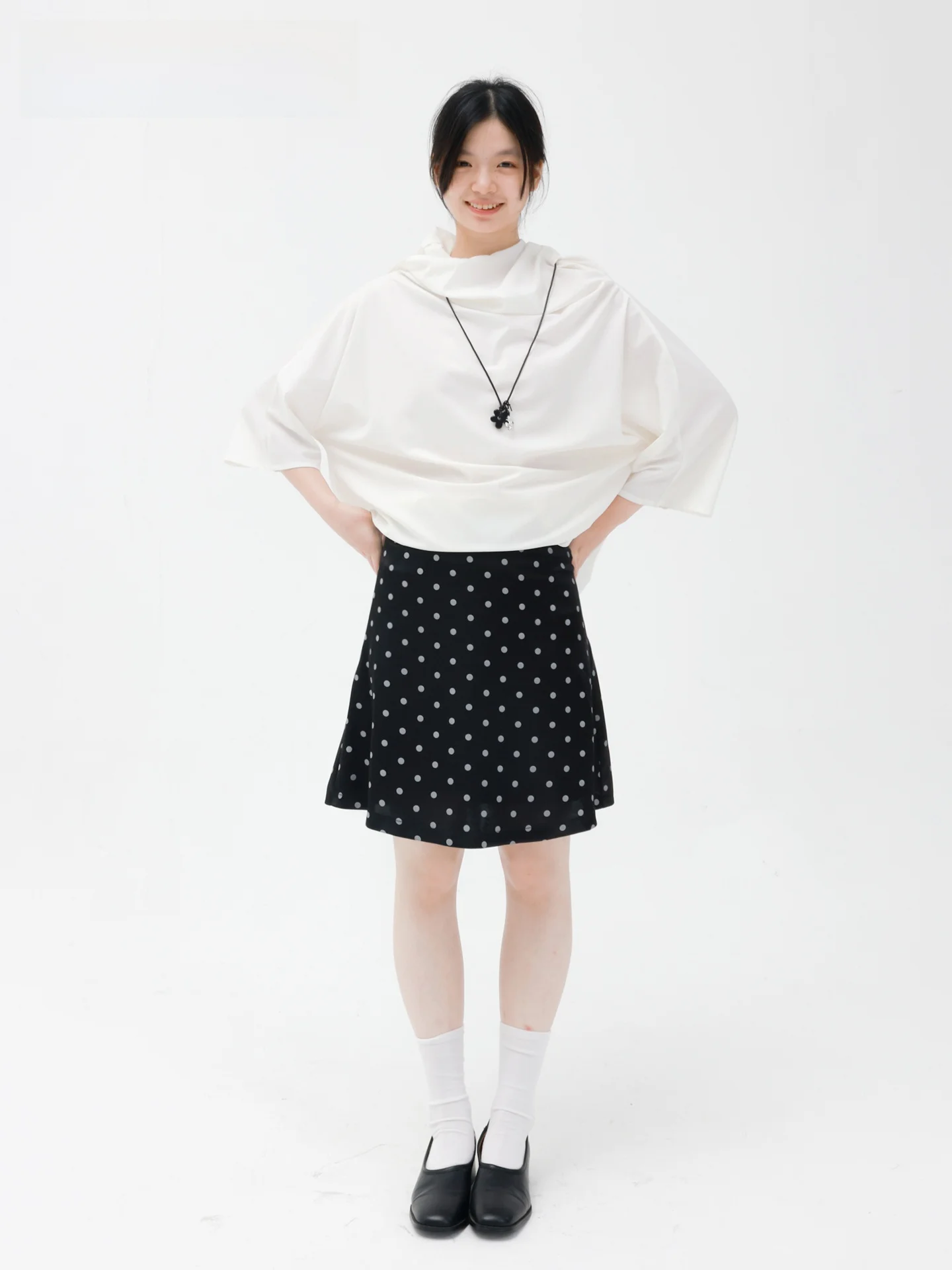 

Женская блузка свободного кроя с рукавом три четверти, без морщин, не мнущаяся, цвета слоновой кости, Cleanfit Sle Ivory Tower Free Sta