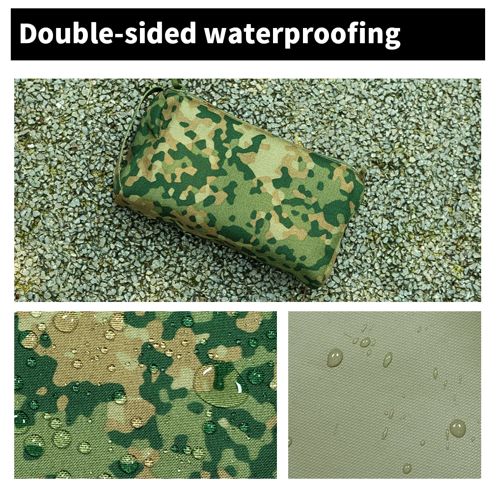 Dutch NFP Tactical Pouch Set – EDC- und Wander-Taschen, Army Camo, 3 Größen zur Aufbewahrung – Detail 4