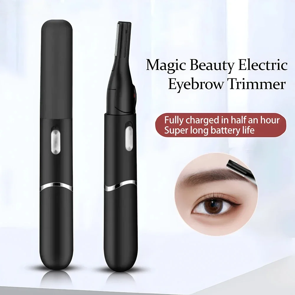 Electric Eyebrow Trimmer, Hair Scraper, Anti Scratch Device, Beginner Hair Remover, Hair Remover, Eyebrow Repair Tool Trimmer