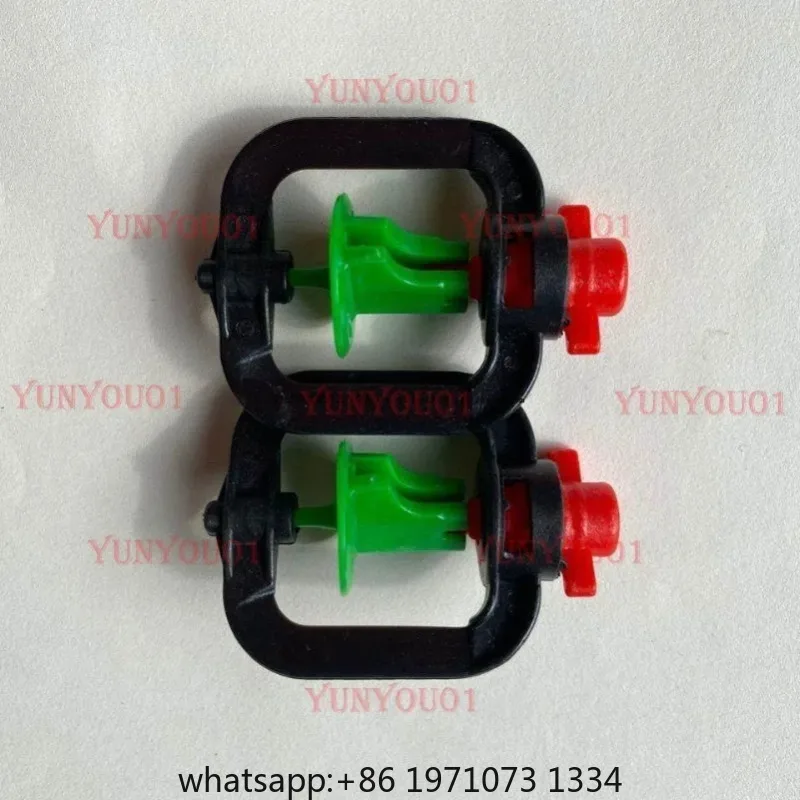 New G-type Small Runner Micro-sprinkler Irrigation Nozzle Spray Greenhouse Accessories 360-degree Automatic Rotation