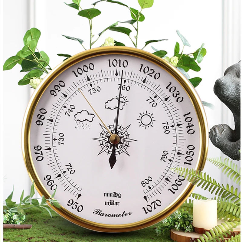 New 1pcs Weather Station Precision Aneroid Barometer 50\