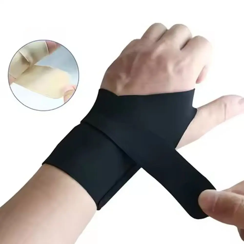 

Wrist Support Adjustable Wrist Brace Breathable Sweat Absorption Wristband Sport Support Wrap Sport Accessory