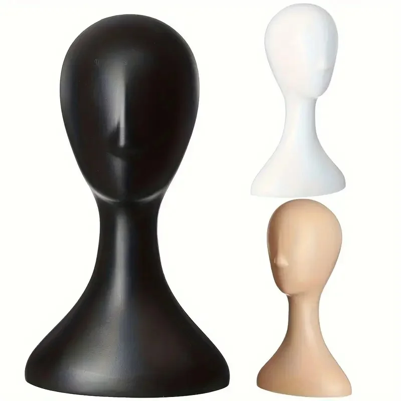 Non-fading Abstract Female Model Head Frame Wide Applicable Hat Wig Model Head Used for Displaying Styling Practice
