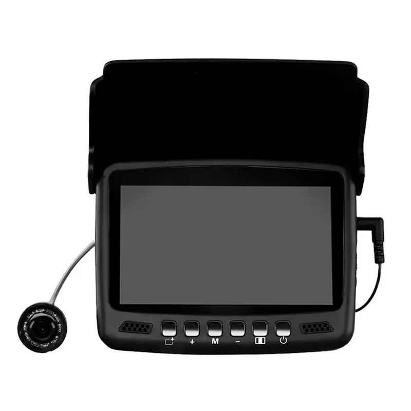 

Подводная видеокамера A29F для зимней рыбалки, 1000 ТВЛ, с ЖК-дисплеем 4,3 дюйма, 8 светодиодов ночного видения, функция отключения (версия для ЕС)