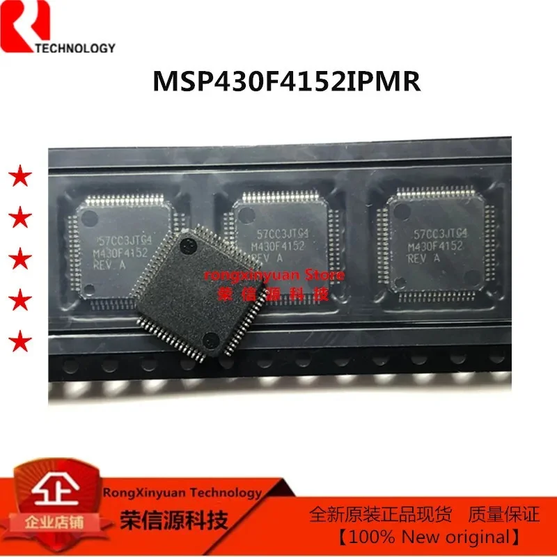 

MSP430F4152IPMR M430F4152 LQFP-64 M430F4152REV MSP430F4152 MIXED SIGNAL MICROCONTROLLER 100% New original