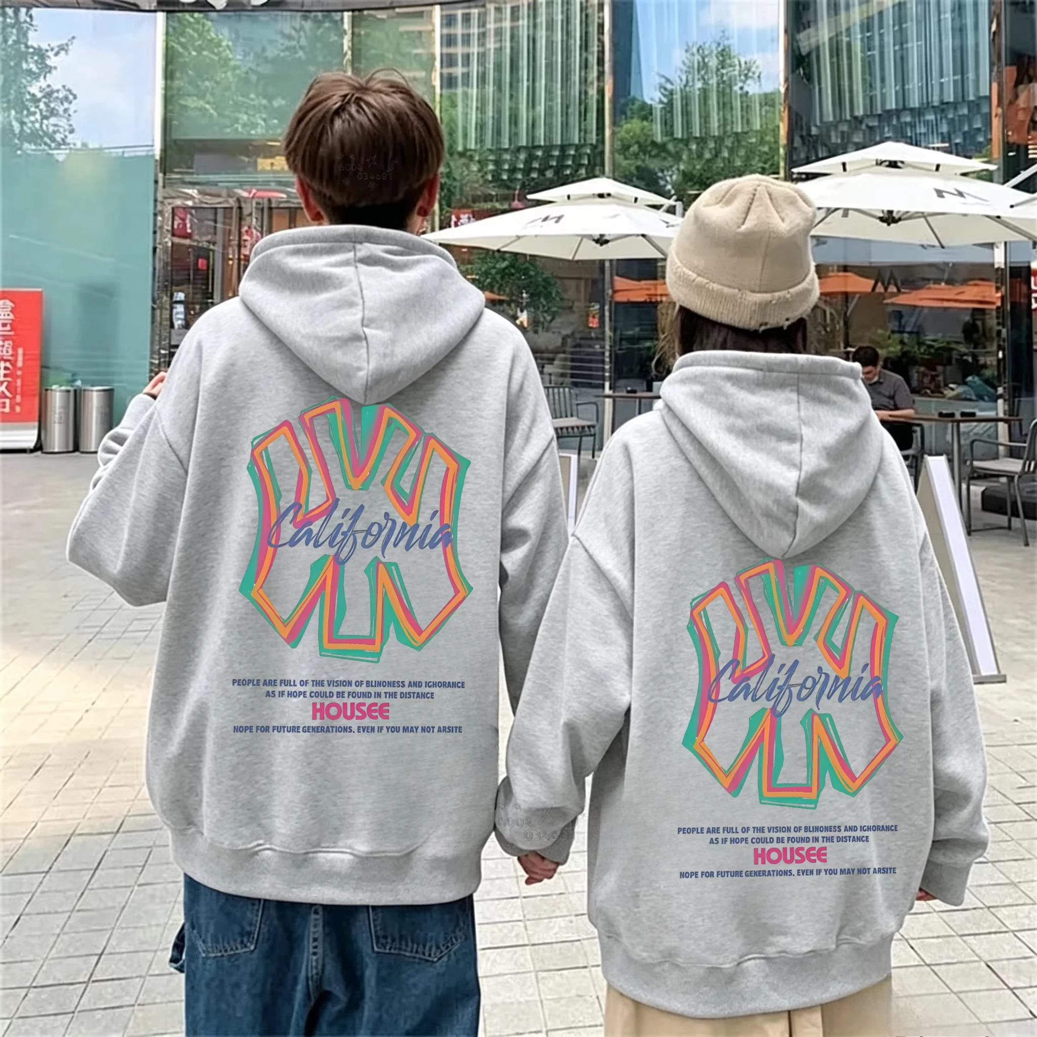 Sweat-shirt à capuche oversize - Streetwear Brand Korea avis et prix