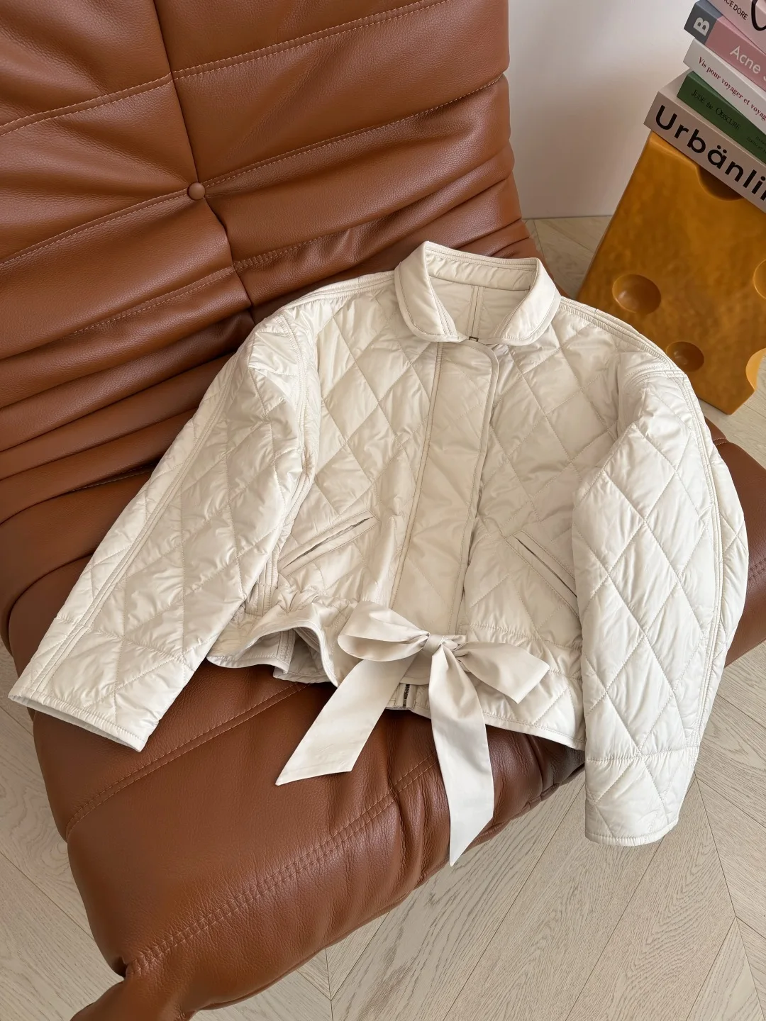 

High quality autumn and winter collar cotton short jacket, simple and multifunctional short top