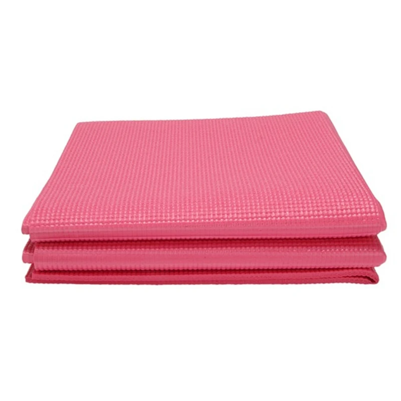 Yoga Mat Folding Travel Fitness Exercise Mat Non-Slip Exercise Gym Mat For All Types Of Yoga Pilates Floor Workouts Easy To Use