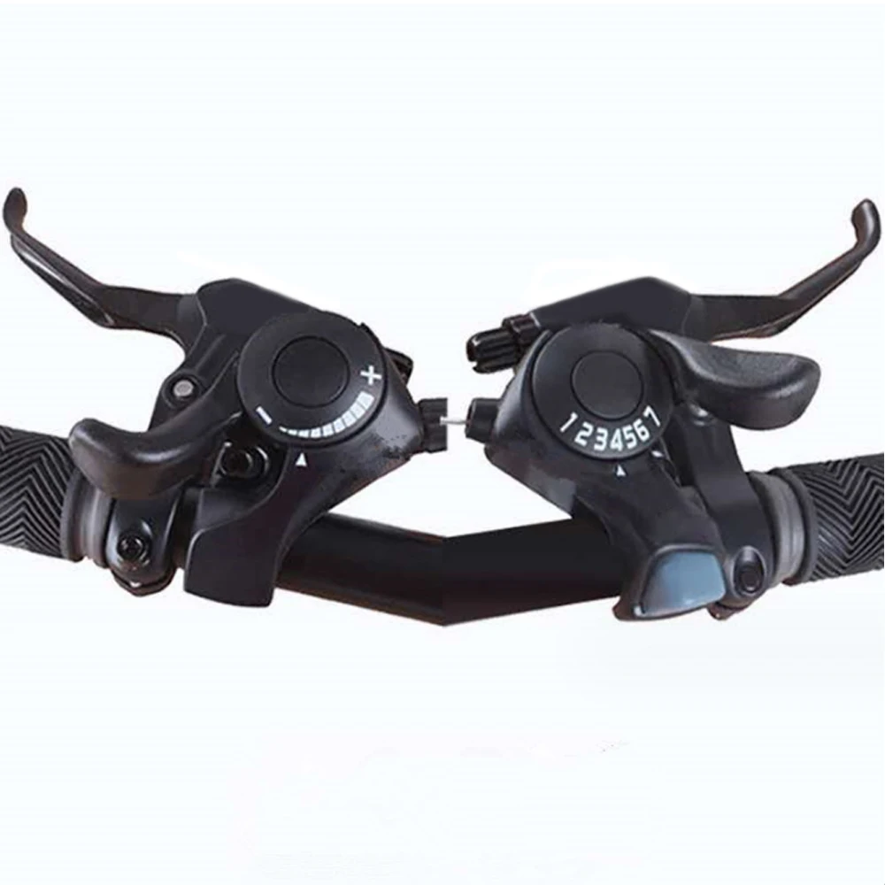 Bike Transmission High Quality 6.7/21 Speed TX30-7 MTB Trigger Shifters Thumb Gear Shift Levers Bicycle Derailleur