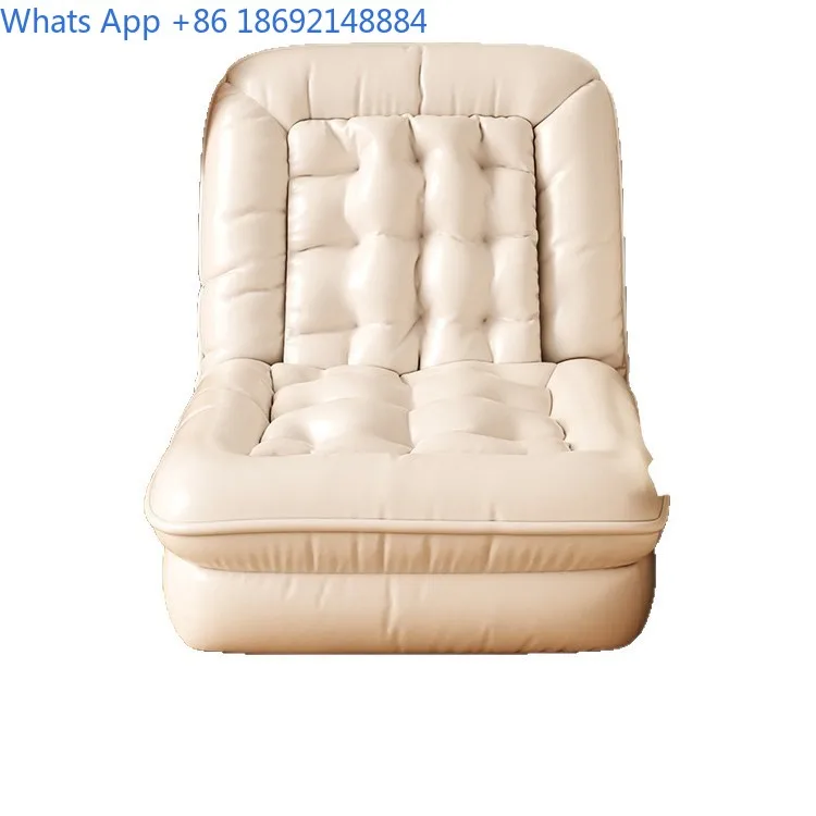 Lazy Sofa for Small Spaces Foldable Single Sofa Bed with Backrest Multi Functional