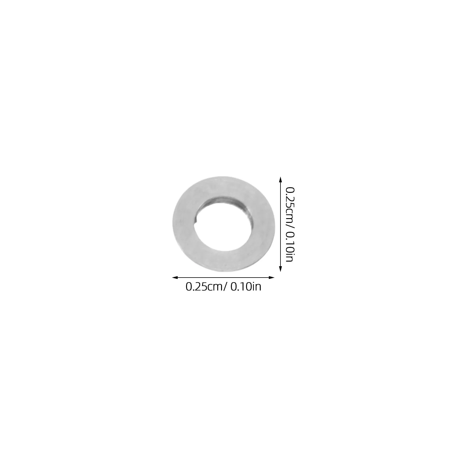 50Pcs Glasses Repair Parts Stainless Steel Convex Gasket Glasses Accessories for Eyeglasses Frame Fixing Durable Convex Gaskets