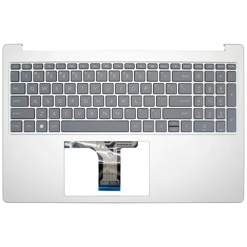New US LA Keyboard For 15-FC 15-FD TPN-Q286 TPN-Q287 250 G10 Series Laptop Palmrest Keyboard Case Assembly N36753-001 N36752-001